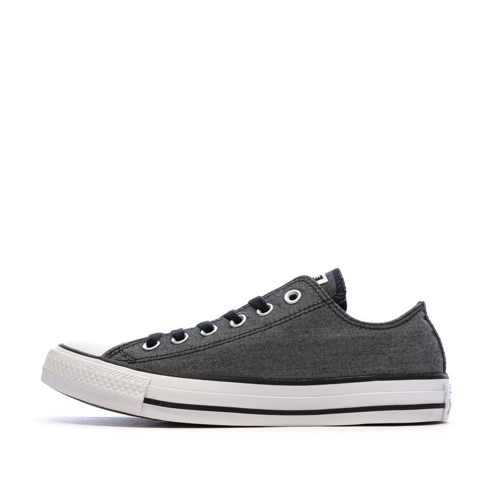 Baskets All Star Gris Jeans Mixte Converse Ctas Ox pas cher