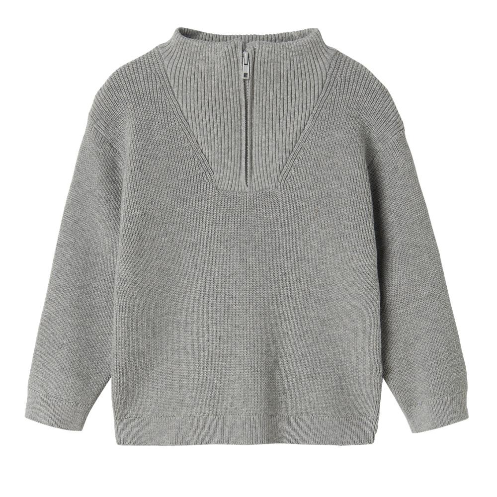 Pull Gris Garçon Name it Nesolle pas cher