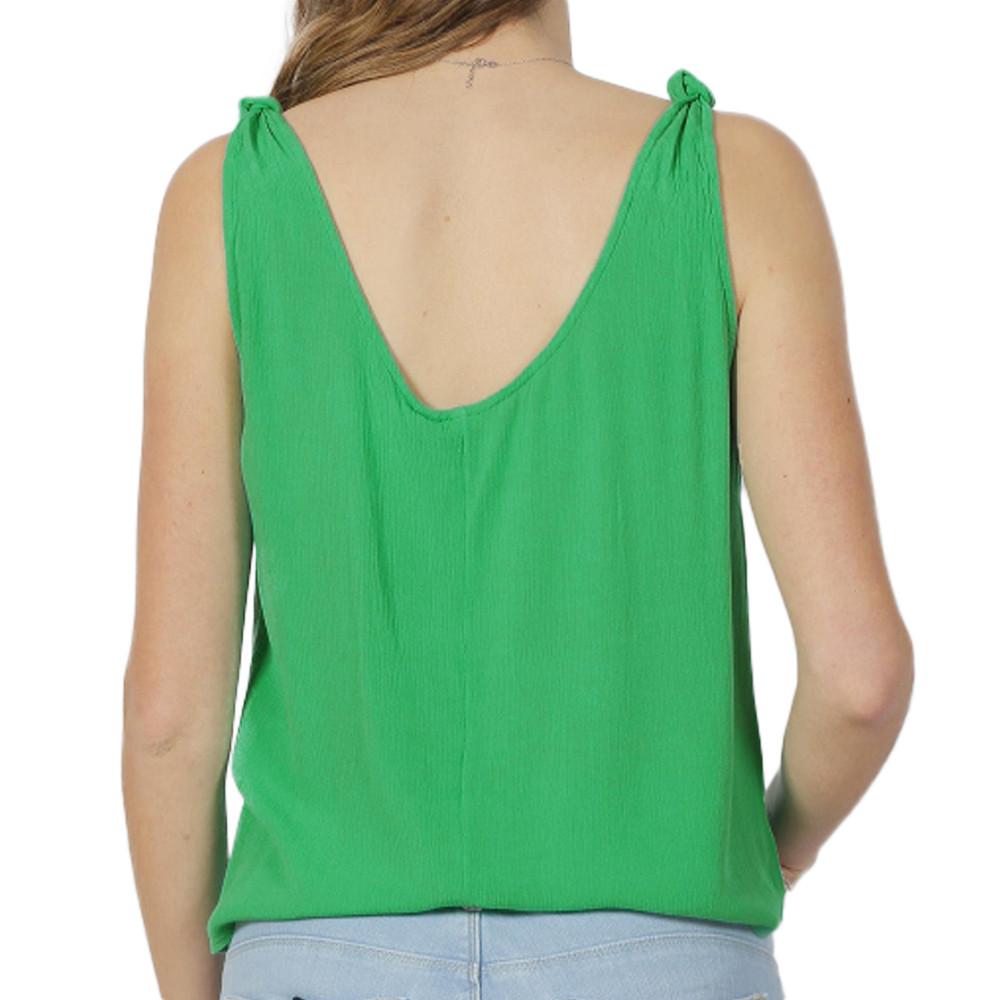 Débardeur Vert à Motifs Femme Vero Moda Menny Singlet vue 2