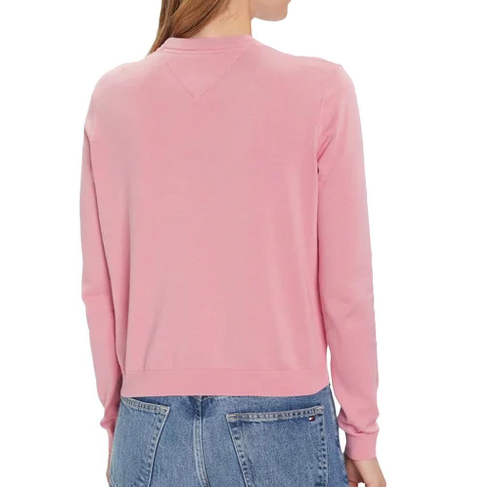 Sweat Rose Femme Tommy Hilfiger Essential vue 2