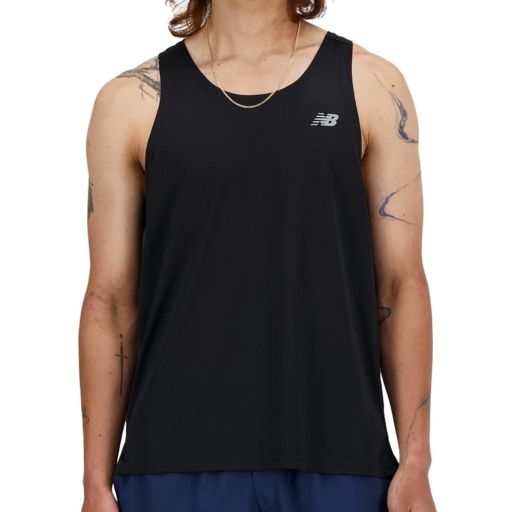 Débardeur Noir Homme New Balance Lightweight pas cher