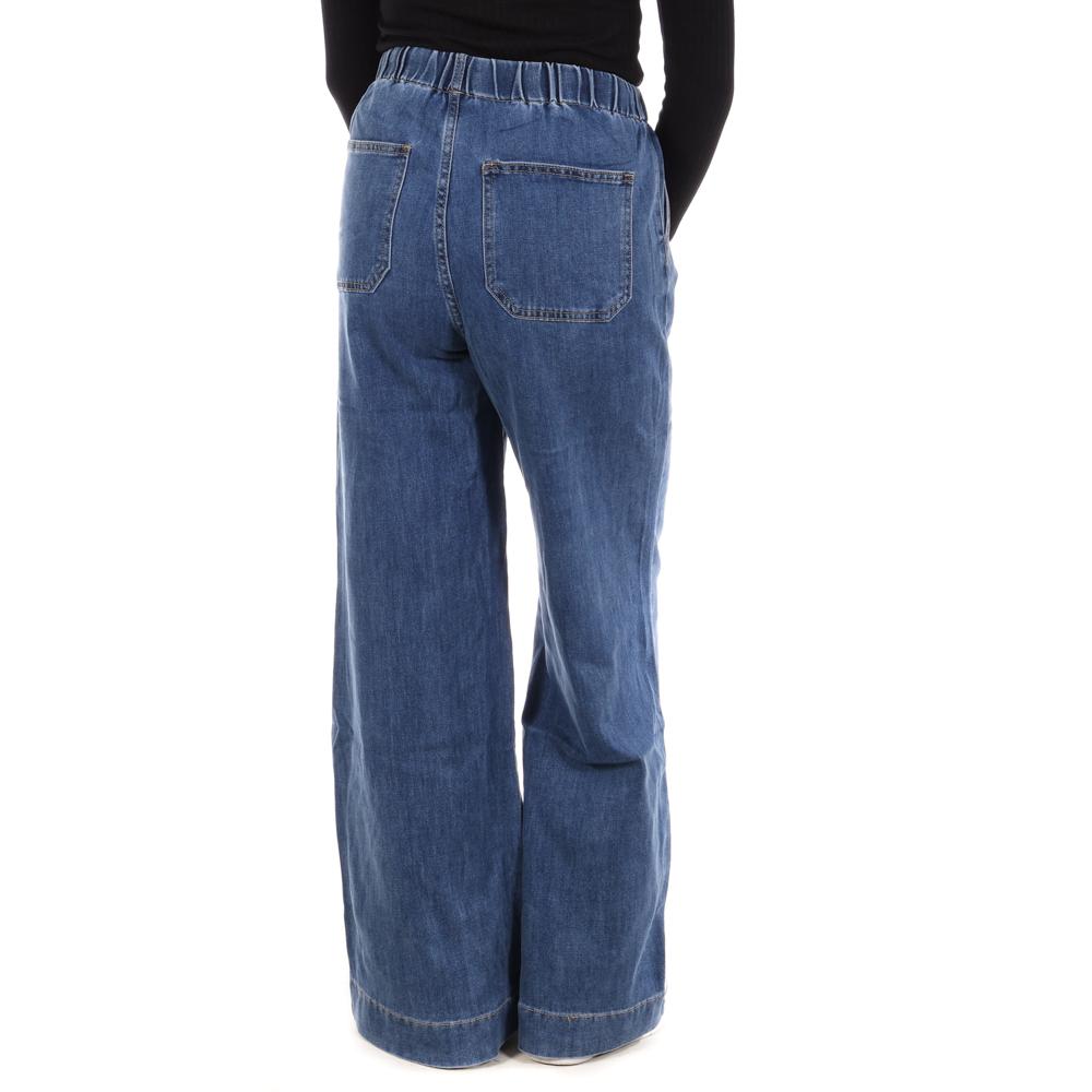 Jean Loose Bleu Femme Monday Premium 1823 vue 2