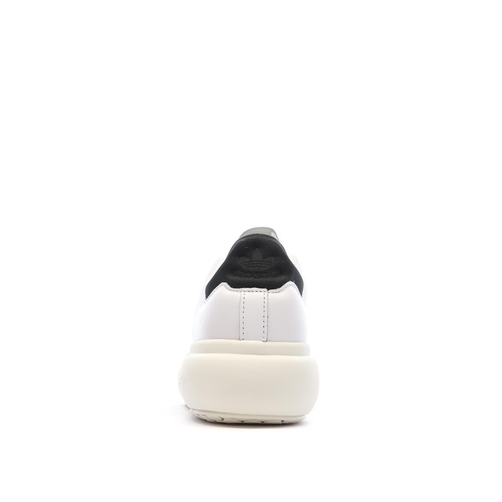 Baskets Blanches/Noires Femme Adidas Stan Smith Pf W vue 3