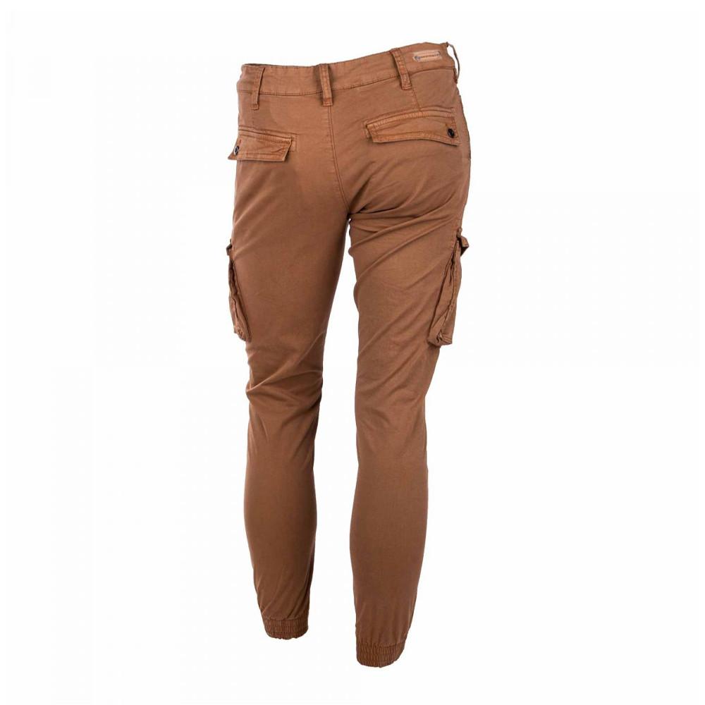 Pantalon Cargo Marron Homme La Maison Blaggio Tanera vue 2