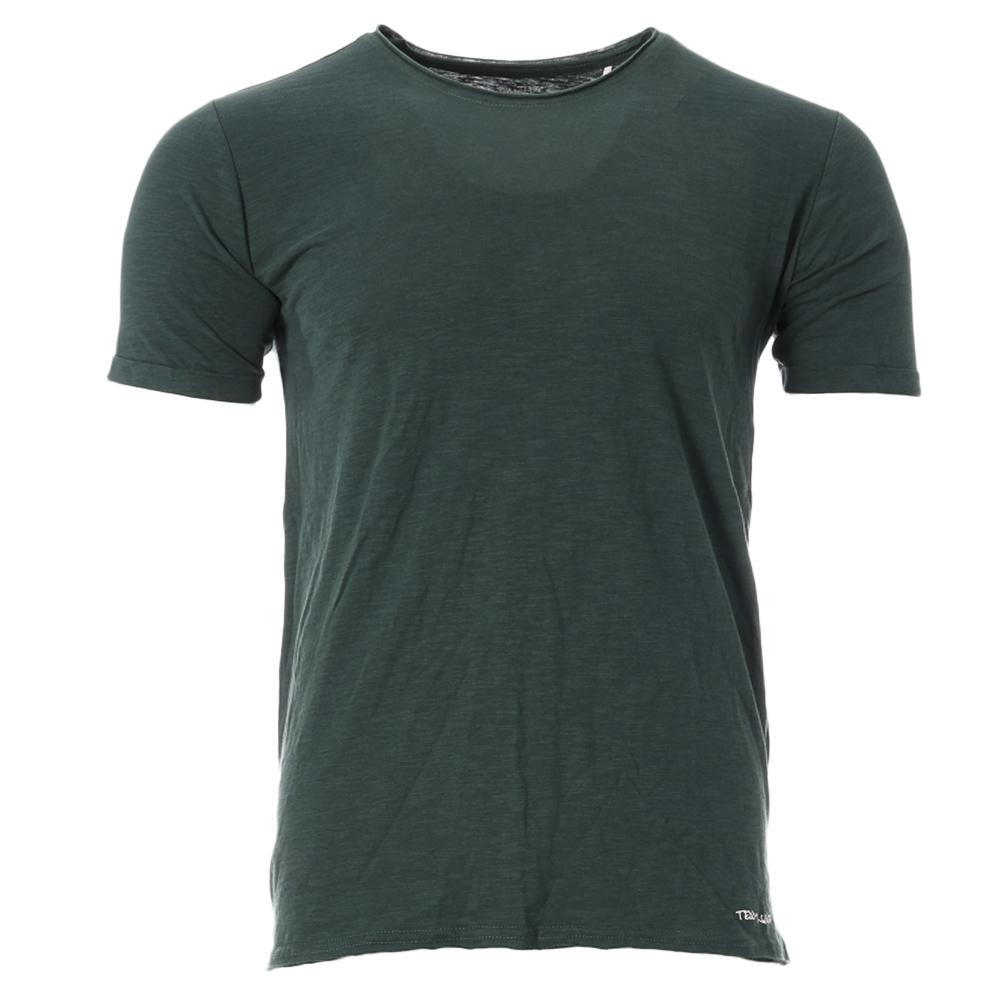 T-shirt Vert Homme Teddy Smith Turos pas cher