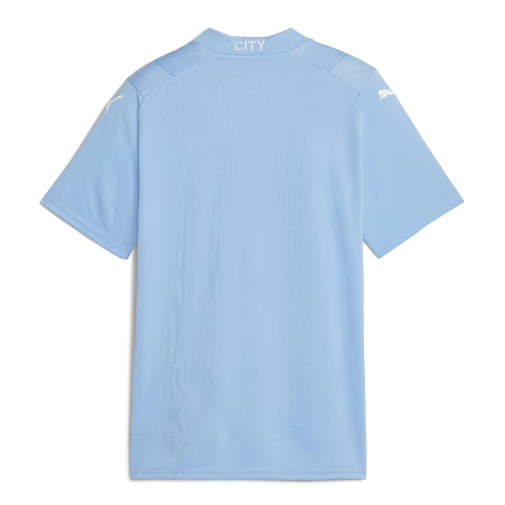 Manchester City Maillot Réplica Domicile Garçon Puma 23/24 vue 2
