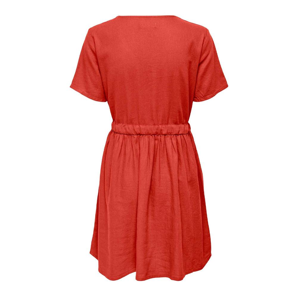 Robe Rouge Femme JDY Say vue 2