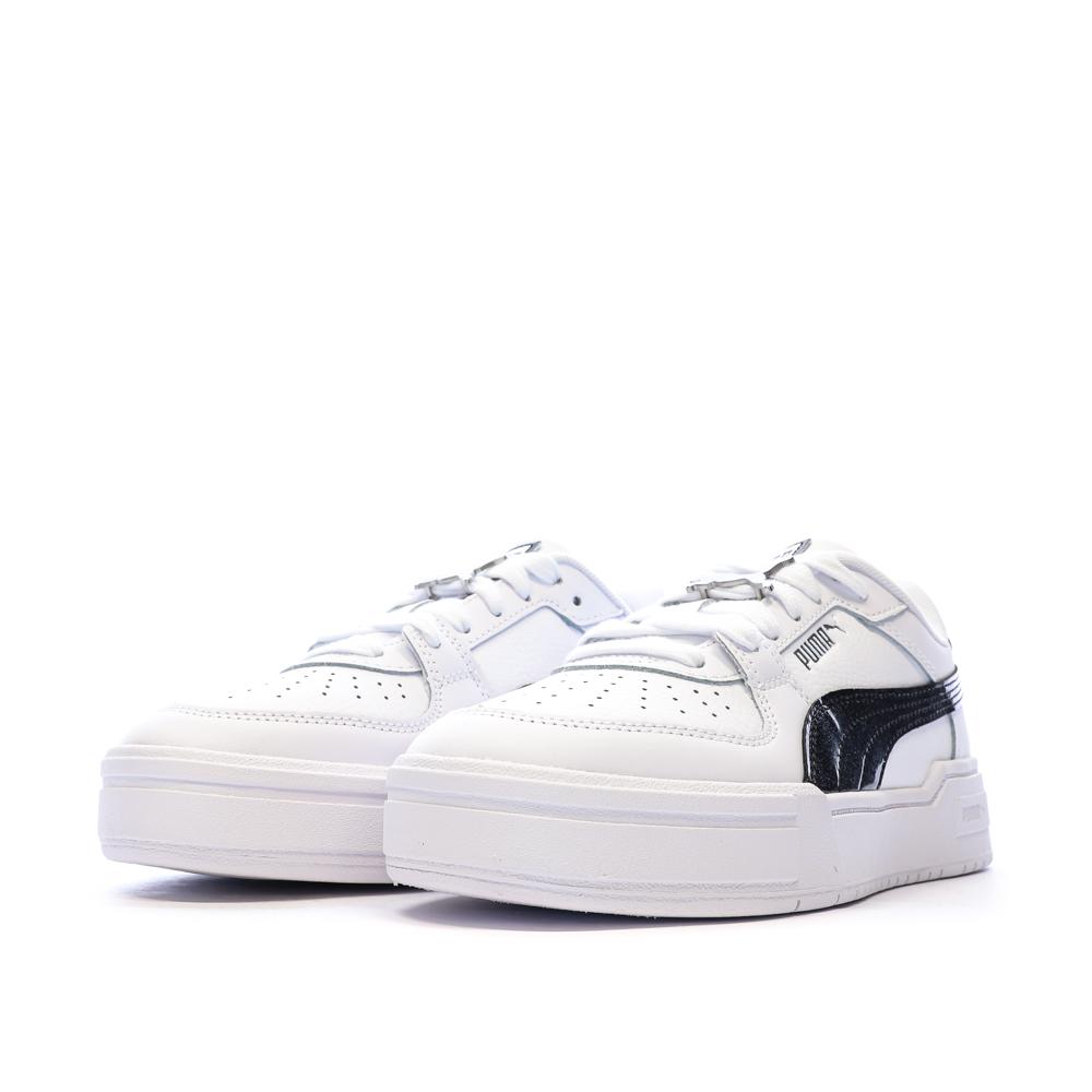 Baskets Blanches/Noires Fille Puma Jewel vue 6