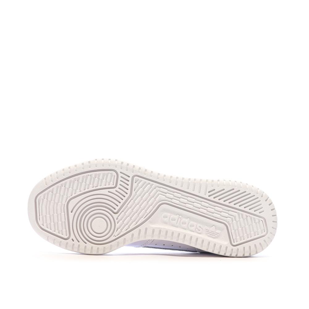 Baskets Blanches Femme Adidas Court Super vue 5