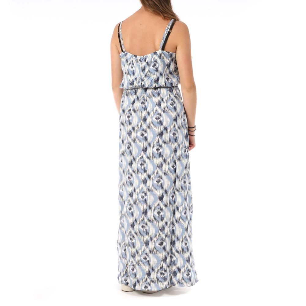 Robe Longue Bleu Femme Only Nova vue 2