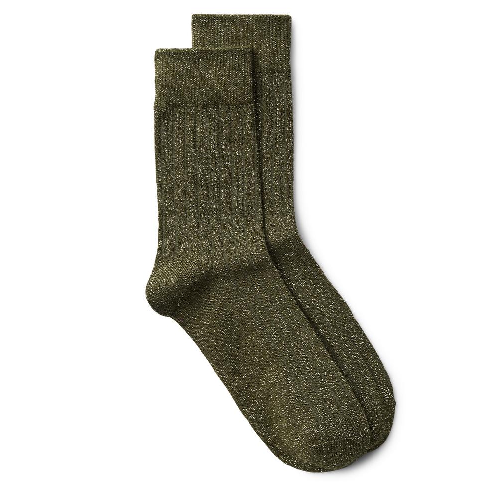 Paires de Chaussettes Kaki Femme Vero Moda Kamala pas cher