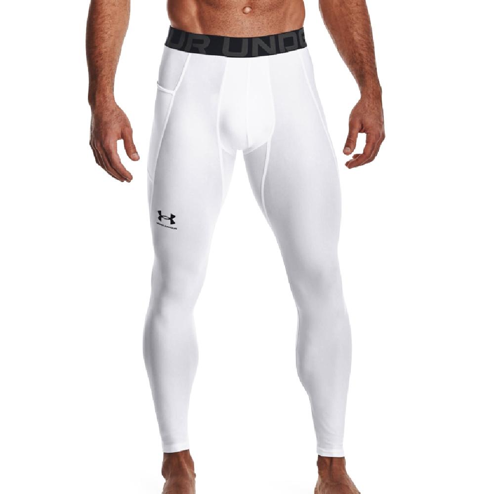 Weiße Kompressions-Leggings für Herren von Under Armour HG günstig