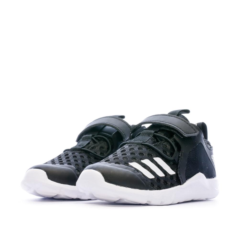 Baskets Noir Garçon Adidas Rapidaflex vue 6
