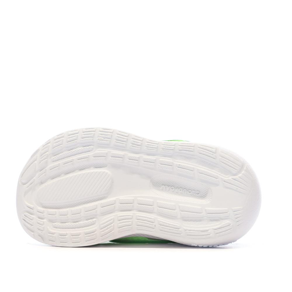 Baskets Jaune Fluo Garçon Adidas Runfalcon 3.0 Ac vue 5