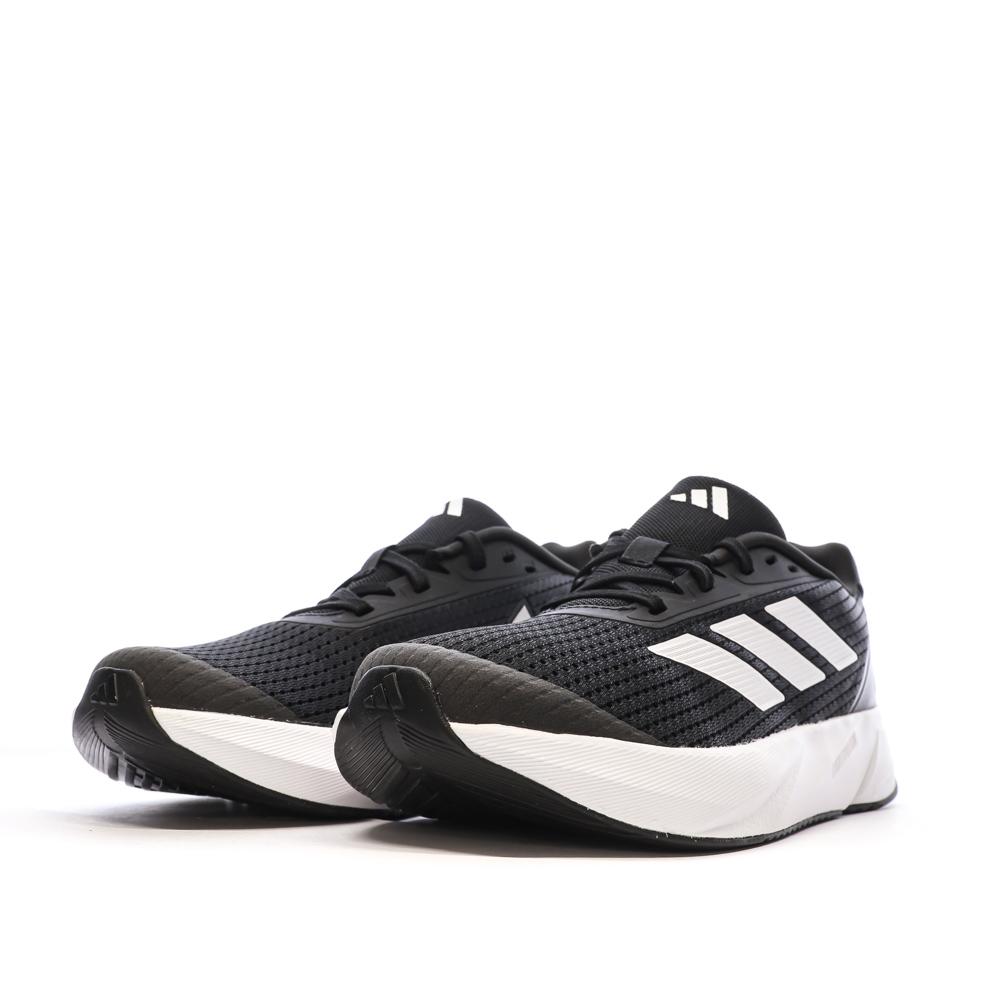 Baskets Noires/Blanches Garçon Adidas Duramo vue 6