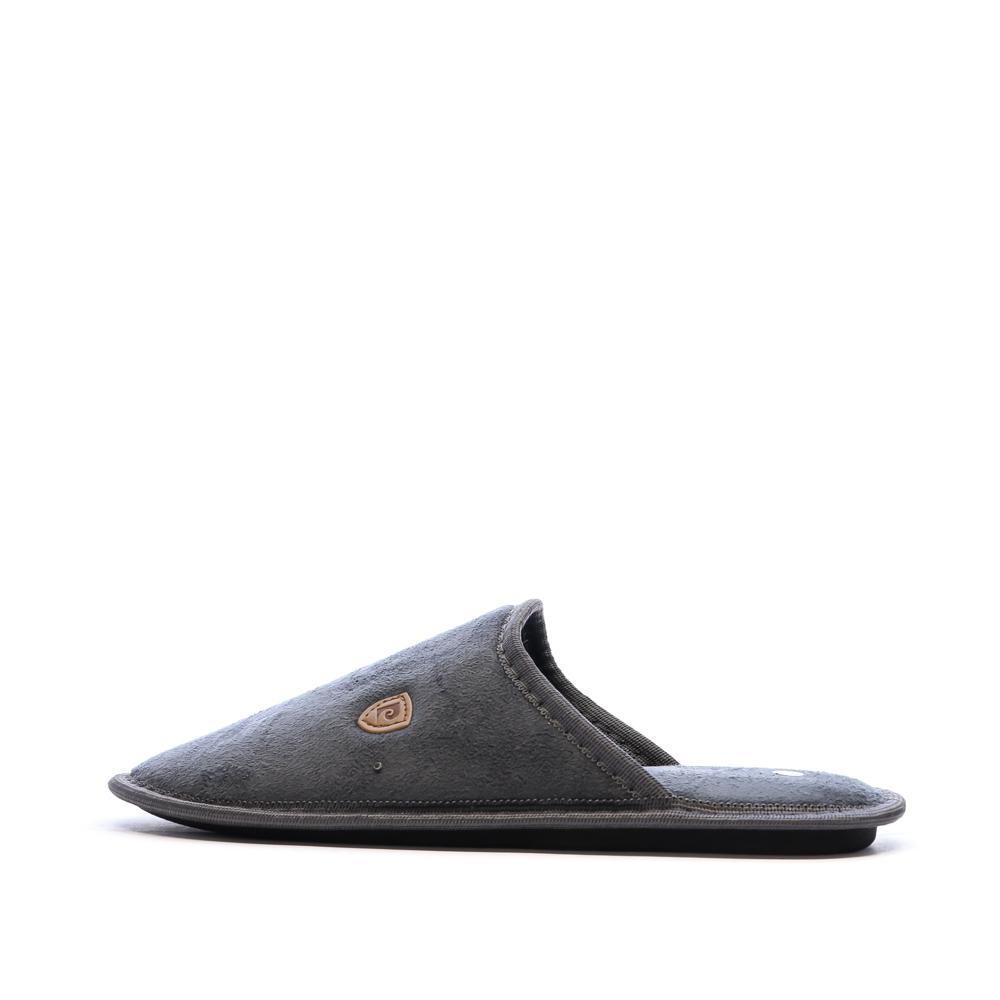 Chaussons Gris Homme Pierre Cardin Slippers pas cher