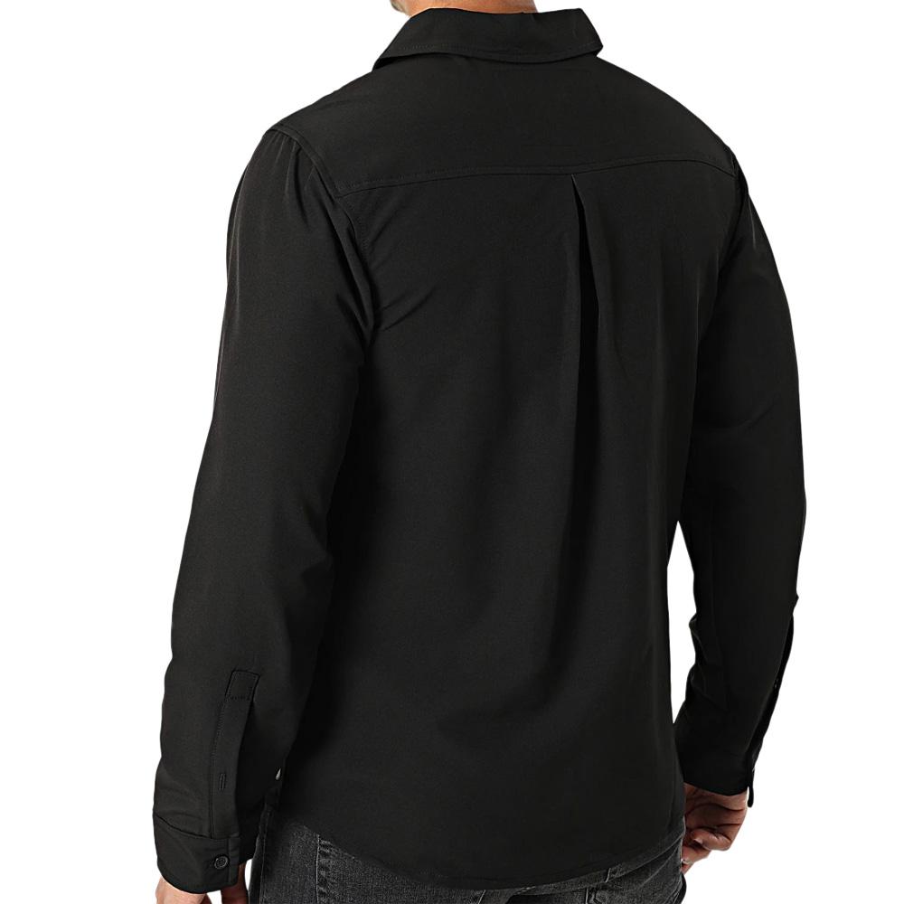 Schwarzes Surchemise Mann American People AW25 Ansicht 2