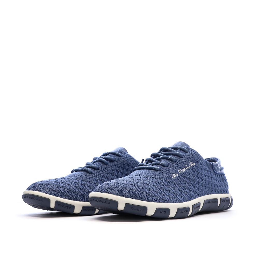 Women’s Navy Blue TBS Tennis Eco Pet Camo Trainers Photo of the Espace des Marques %store% store - view of %key%