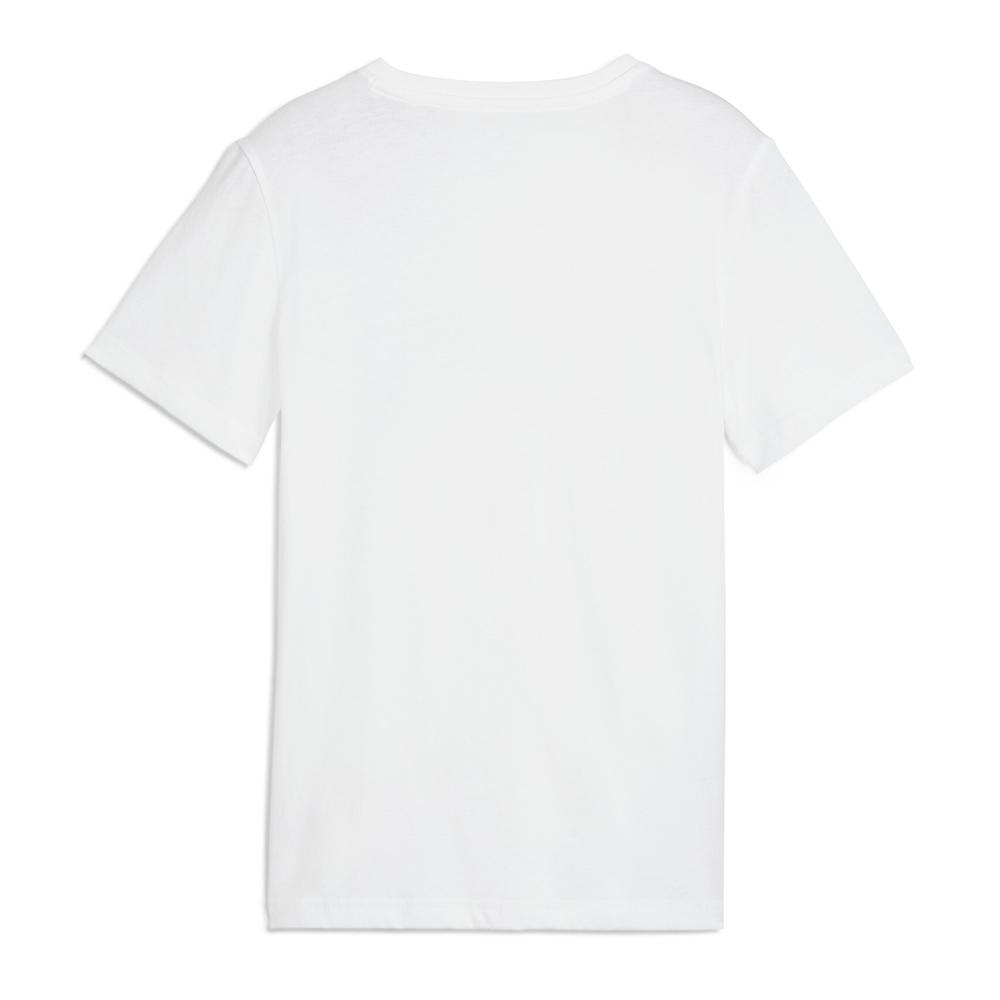 T-shirt Blanc Garçon Puma Camo vue 2