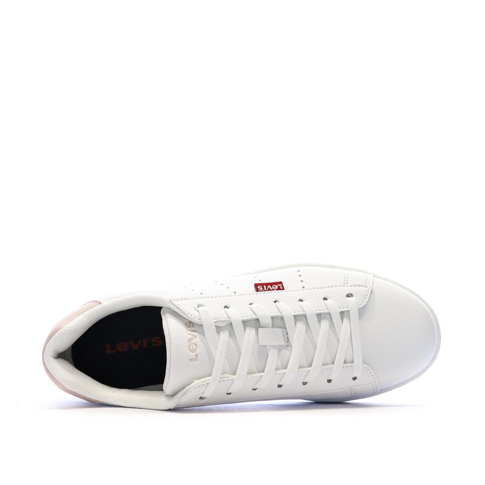 Baskets Blanches/Rose Femme Levi's Avenue vue 4