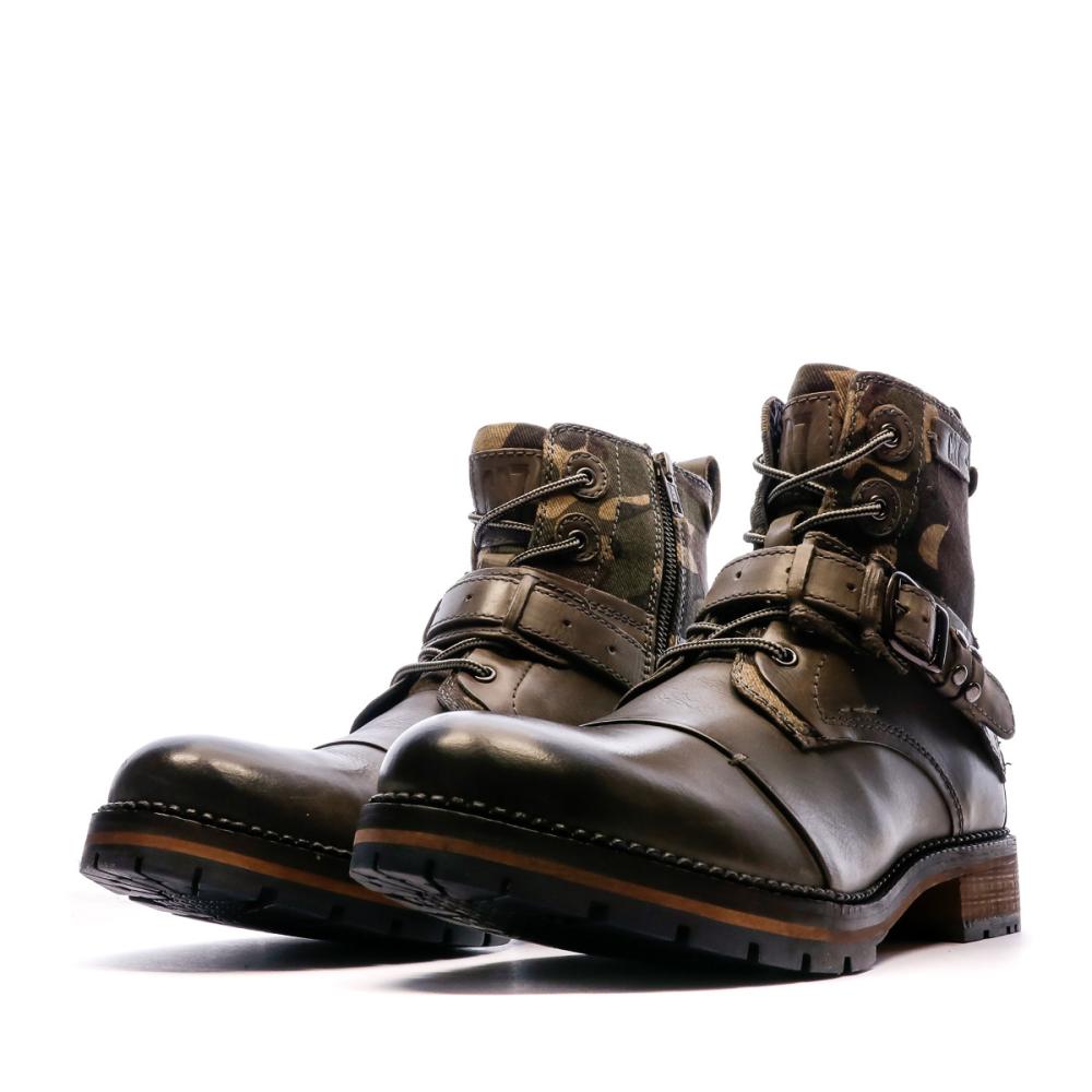 Bottines Kaki Homme CR7 La Paz vue 6
