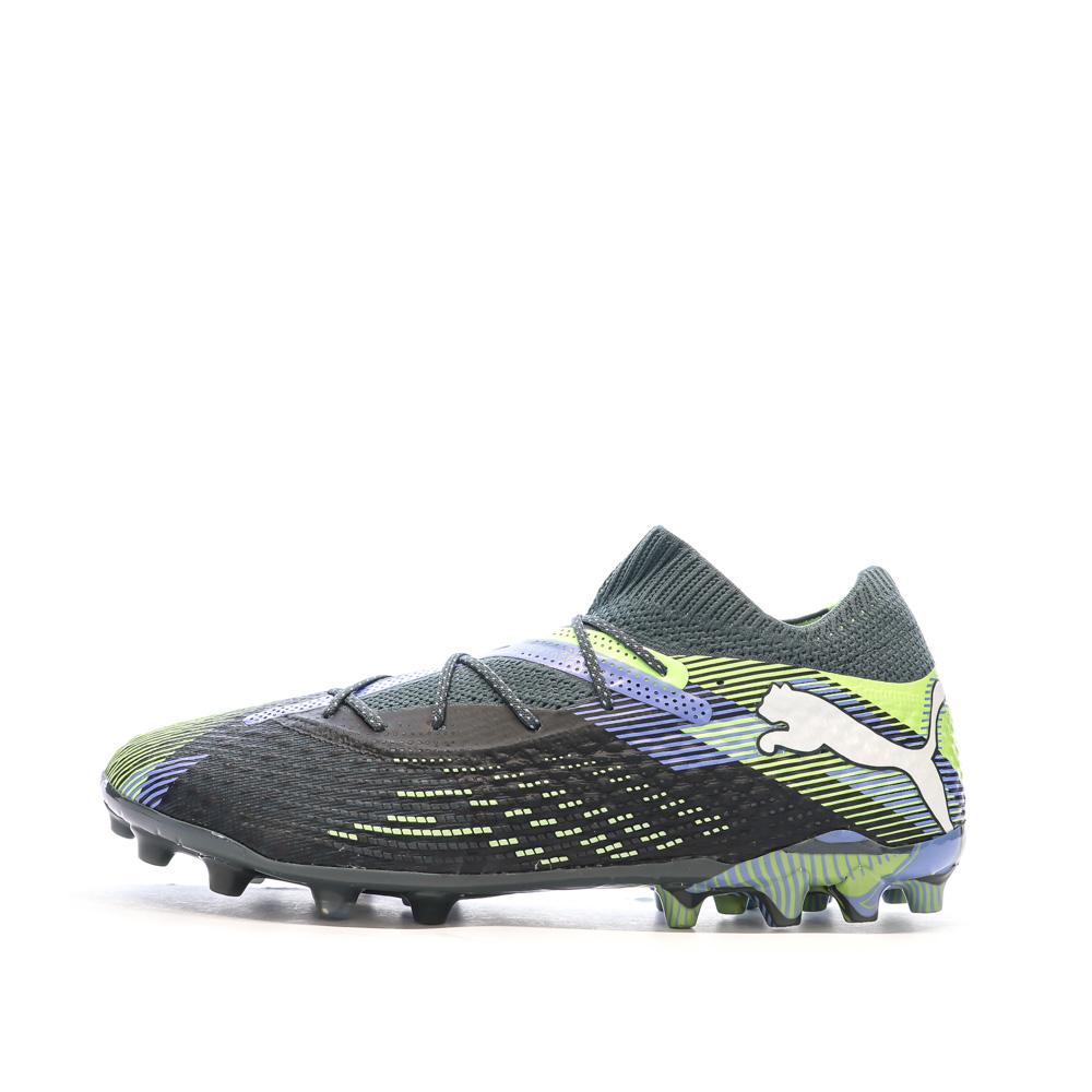 Chaussures de football Noire/Jaune Homme Puma Future 7 pas cher