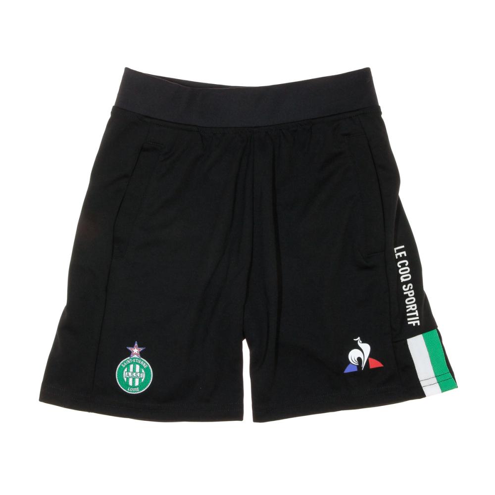 ASSE Short Training Noir Junior Le Coq Sportif pas cher