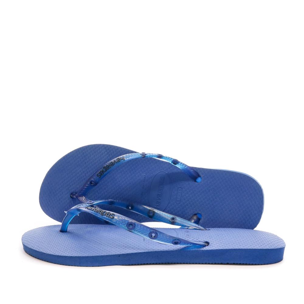 Tongs Bleu Femme Havaianas Slim Candy pas cher