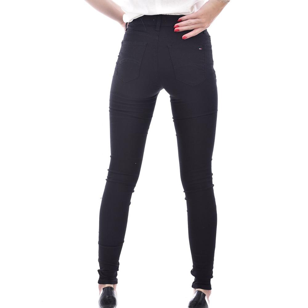 Jean Skinny Noir Femme Tommy Jeans Nora vue 2
