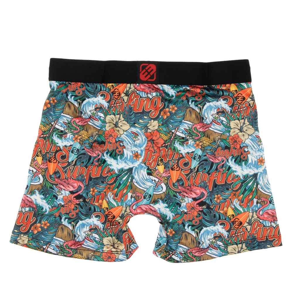 Boxer Noir/Rouge à Imprimés Homme Freegun Sur vue 2
