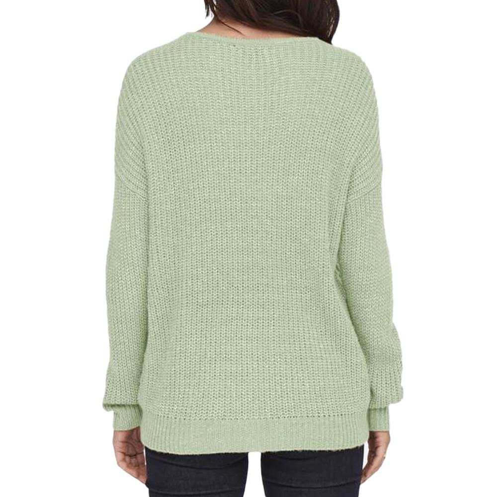 Pull Vert clair Femme JDY MEGAN vue 2