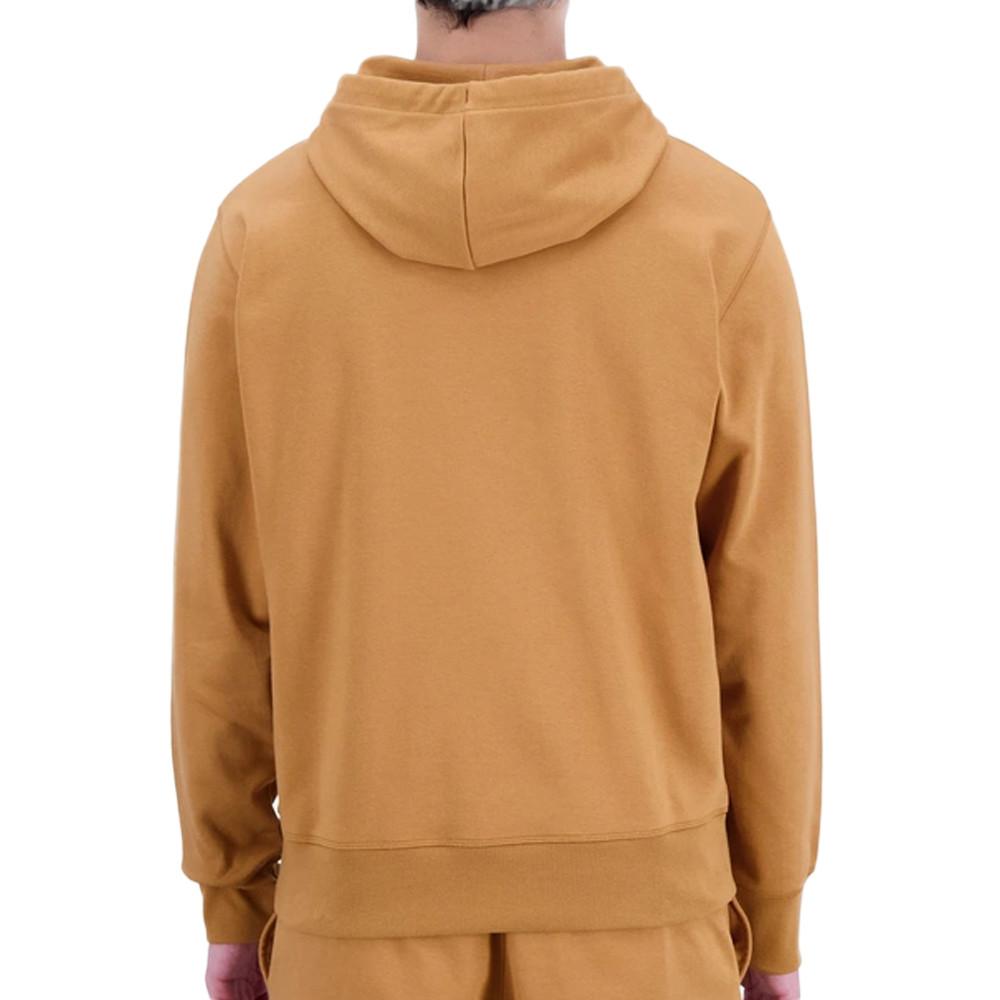 Sweat Jaune Homme New Balance Essentials Stacked vue 2