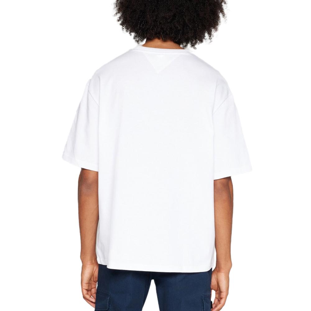 T-shirt Blanc Homme Tommy Hilfiger New Class vue 2