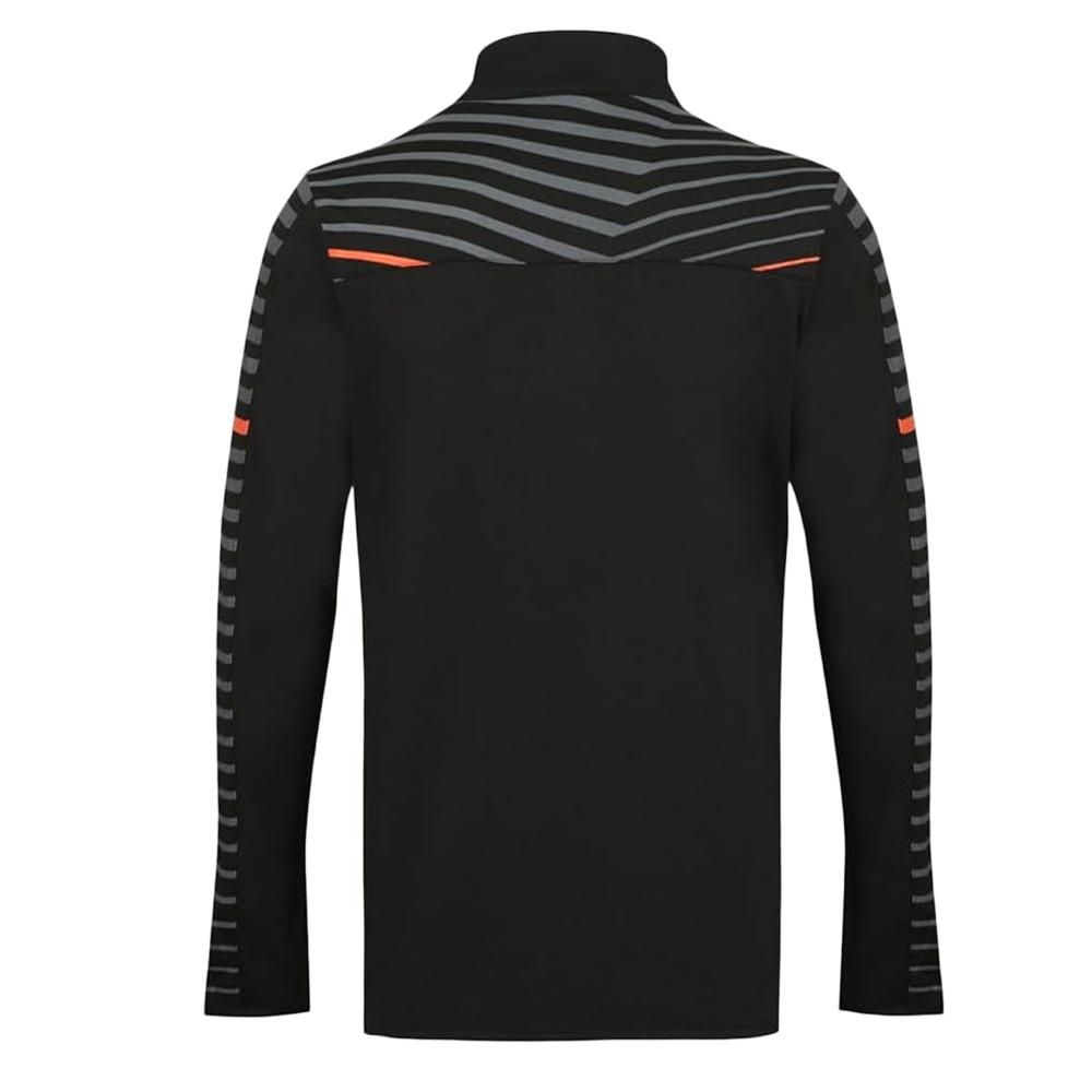FC Lorient Sweat 1/2 zip Noir Junior Umbro 2023 vue 2