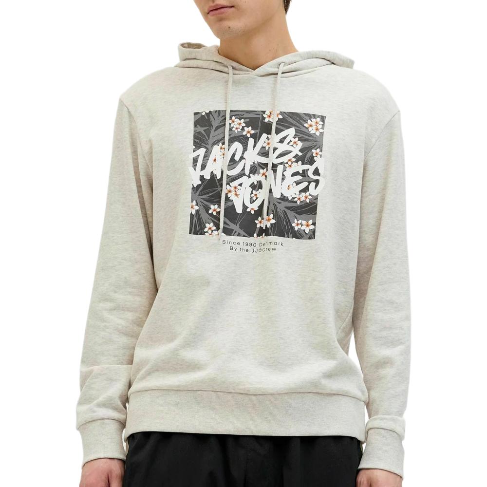 Sweat Gris Ado Jack & Jones Hawaii pas cher