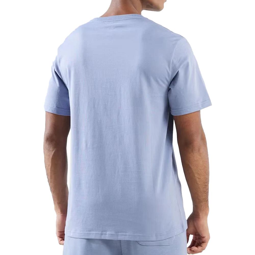 T-shirt Bleu Homme Converse Thunder vue 2