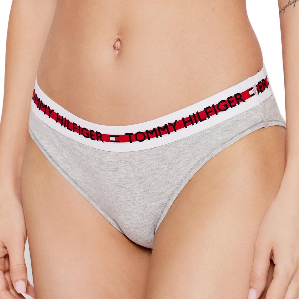 Culotte Grise Strings Femme Tommy Hilfiger Underwear pas cher
