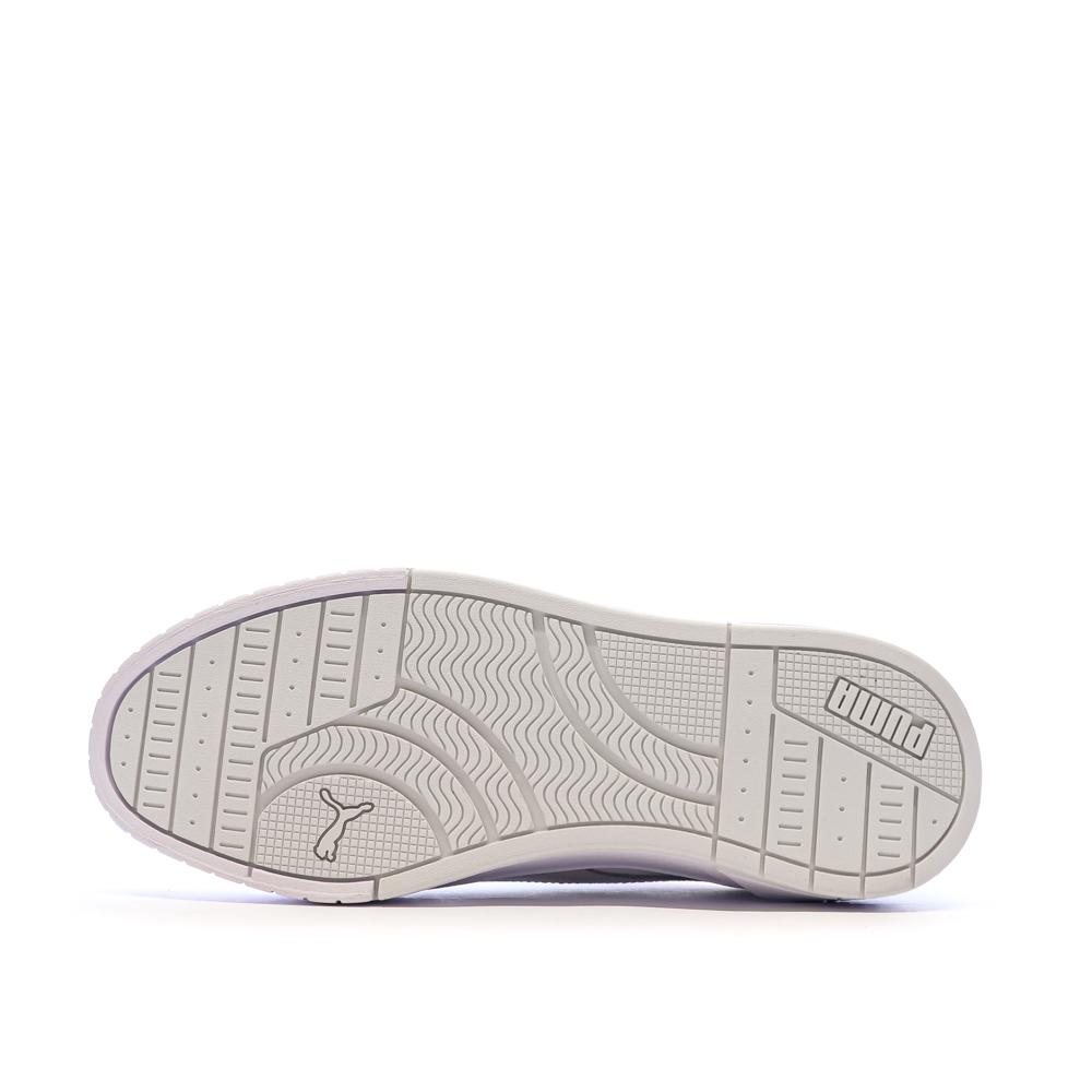 Baskets Blanc/Rose/Gris Femme Puma Carina Mia vue 5