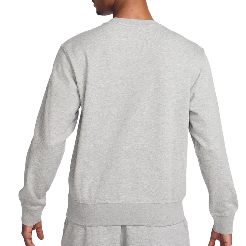 Sweat Gris Homme Nike Club FN3888 vue 2