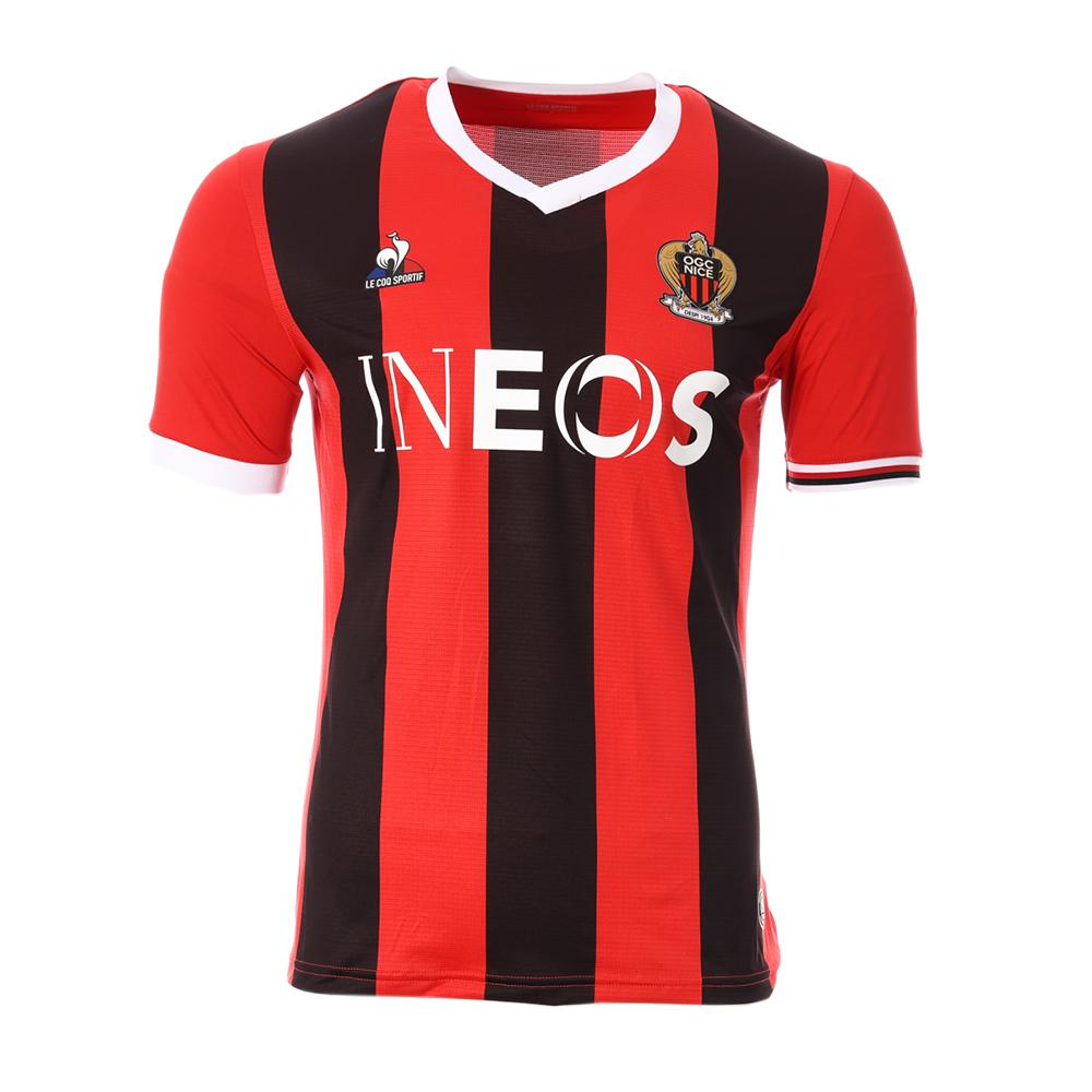OGC Nice Maillot Authentic Domicile Homme Le Coq Sportif 2023/2024 pas cher