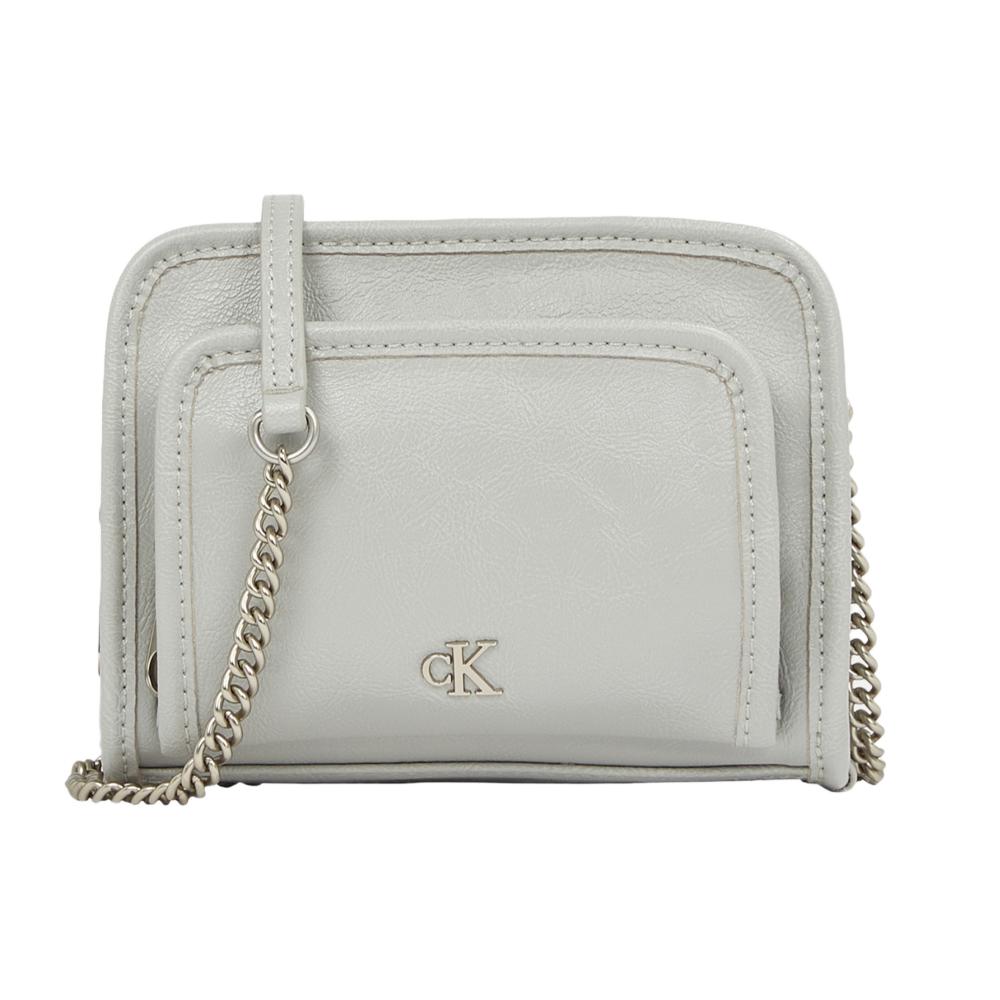 Sac à Bandoulière Bleu Clair Femme Calvin Klein Jeans Utility Camera pas cher