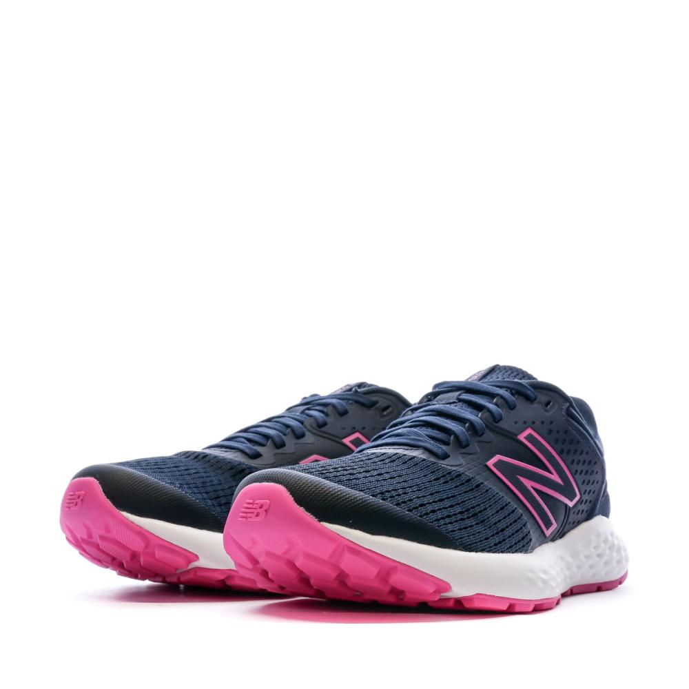 Chaussures de running Marine Femme New Balance W520 V7 vue 6