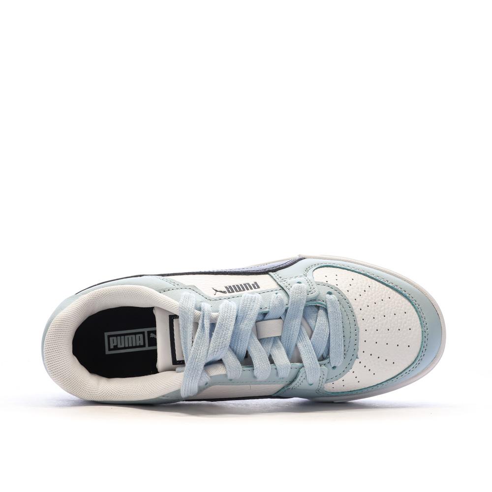Baskets Blanches/Bleu Homme Puma Pro Classic vue 4