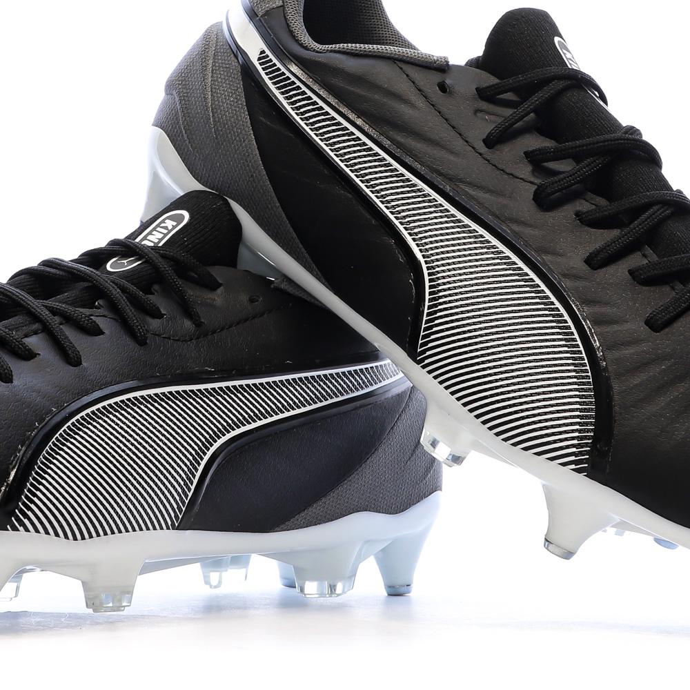 Chaussures de football Noires Homme Puma King Match Mxsg vue 7