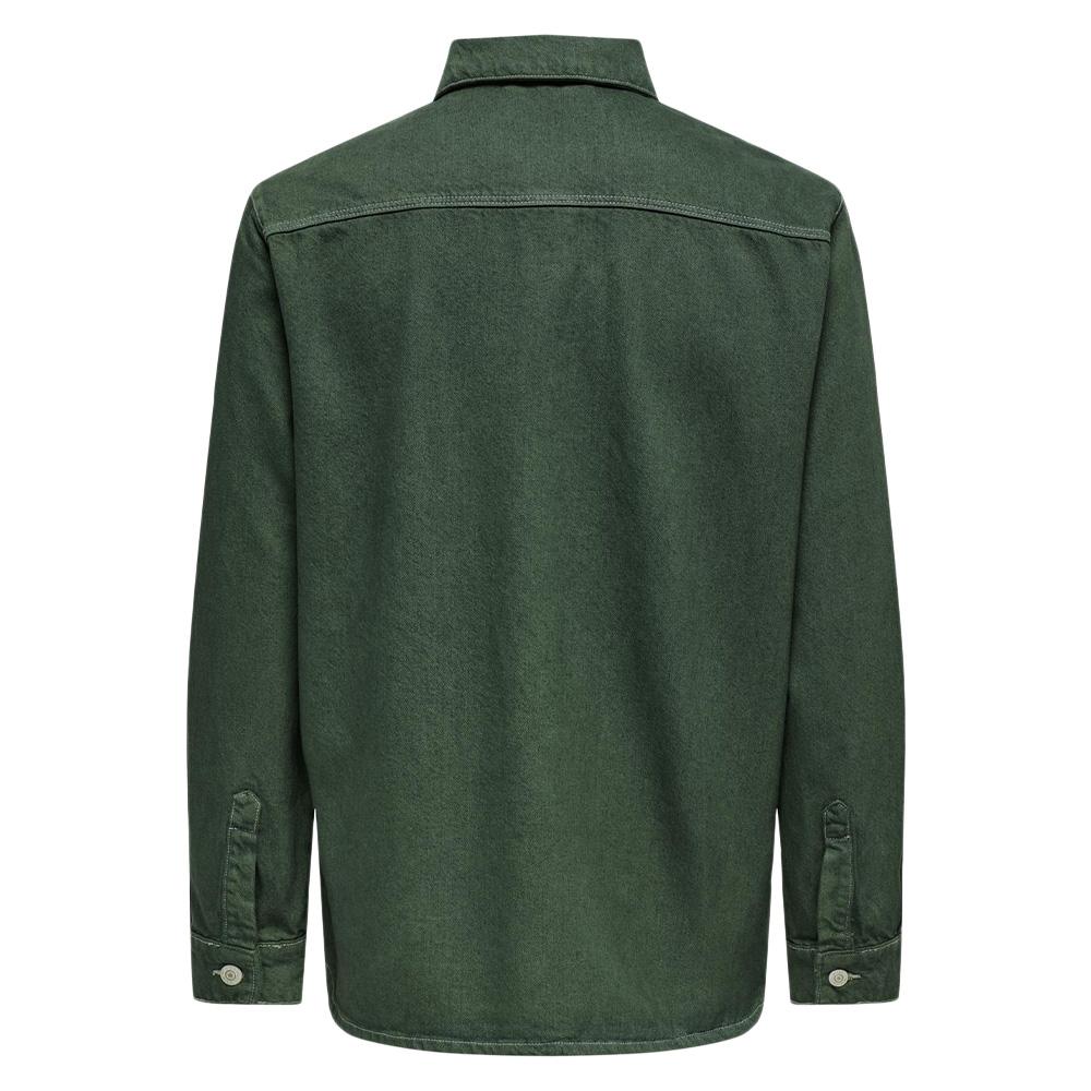 Veste Verte Homme Only & Sons Dago vue 4