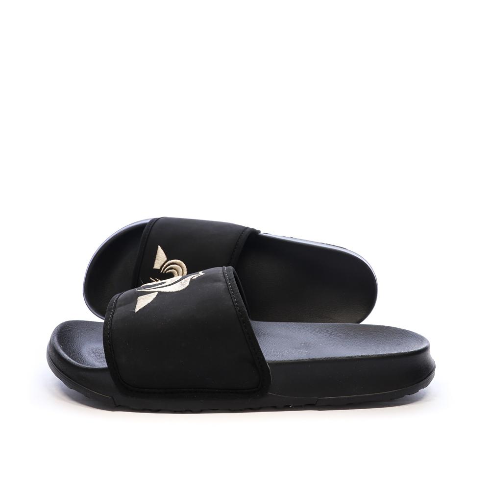 Claquettes Noir/Beige Homme Le Coq Sportif Slide Binding pas cher