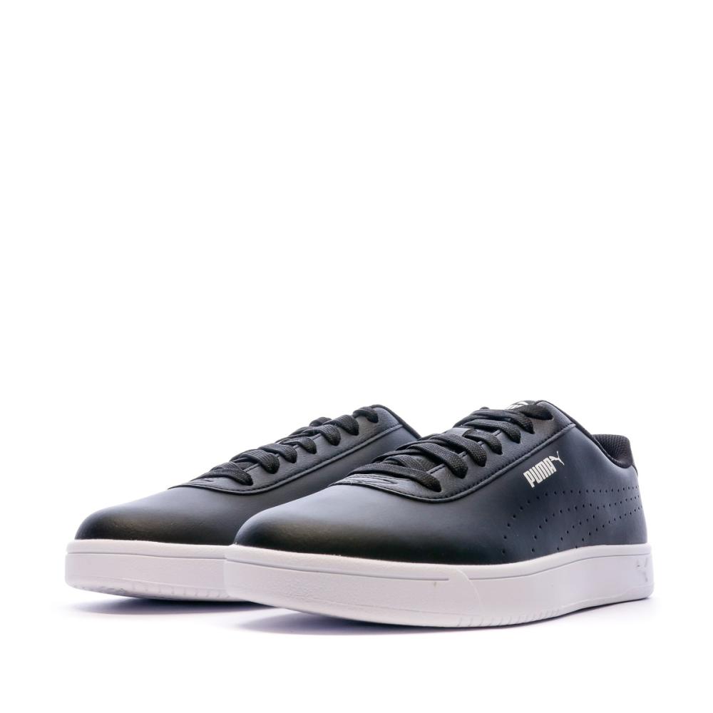 Baskets Noires Mixte Puma Court Pure vue 6