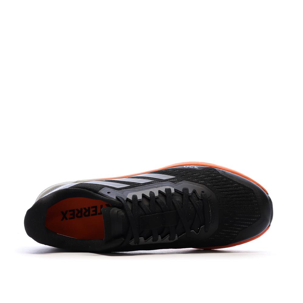 Chaussures de Trail Noir/Orange Homme Adidas Terrex Agravic vue 4