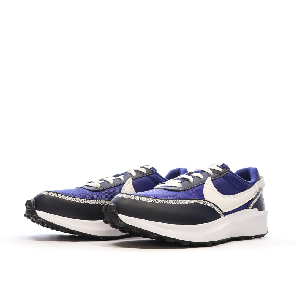 Baskets Bleu/Blanche Homme Nike Waffle Debut Se vue 6