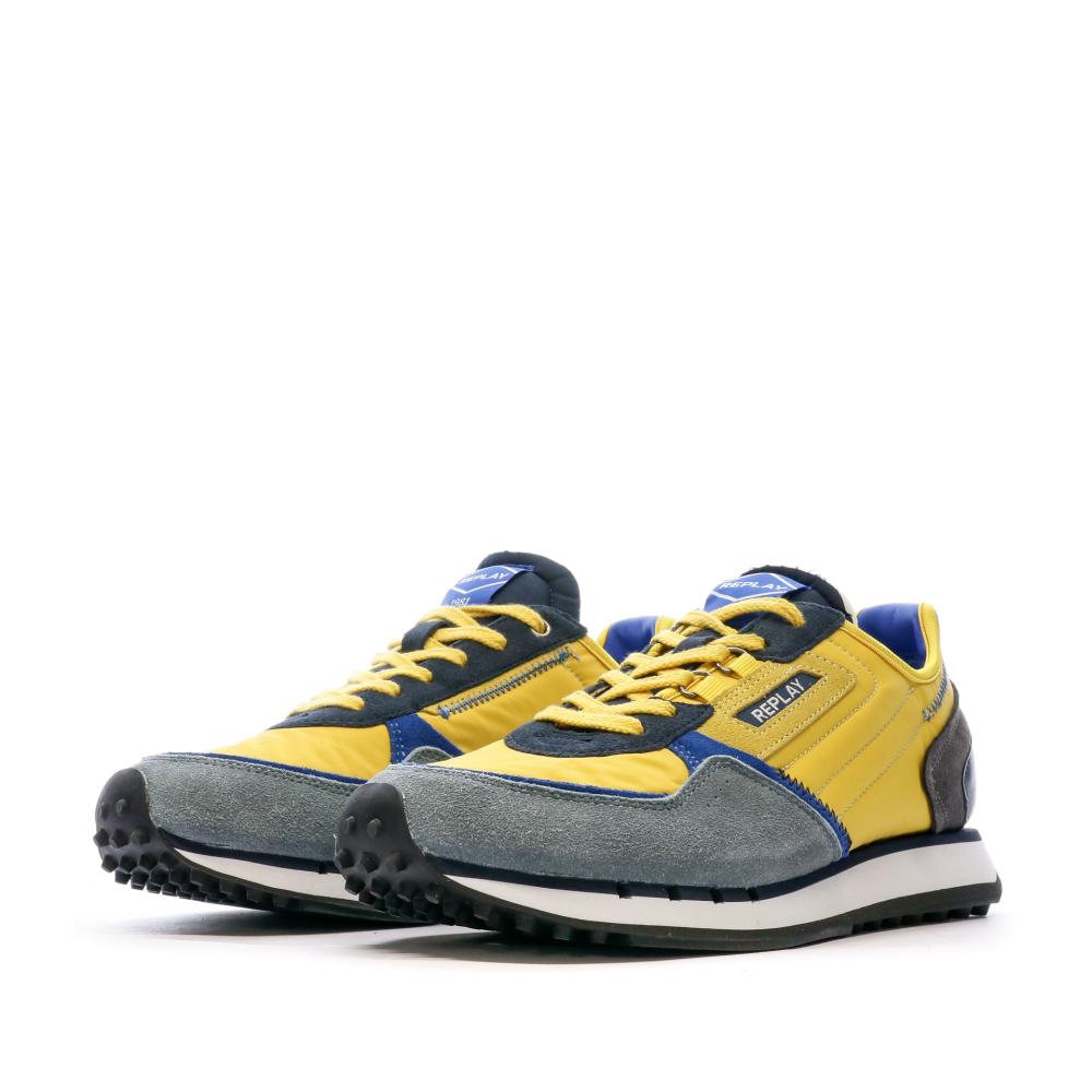Baskets Jaunes Homme Replay Drum Wave 2 vue 6